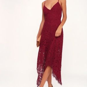 New Lulus Red dress